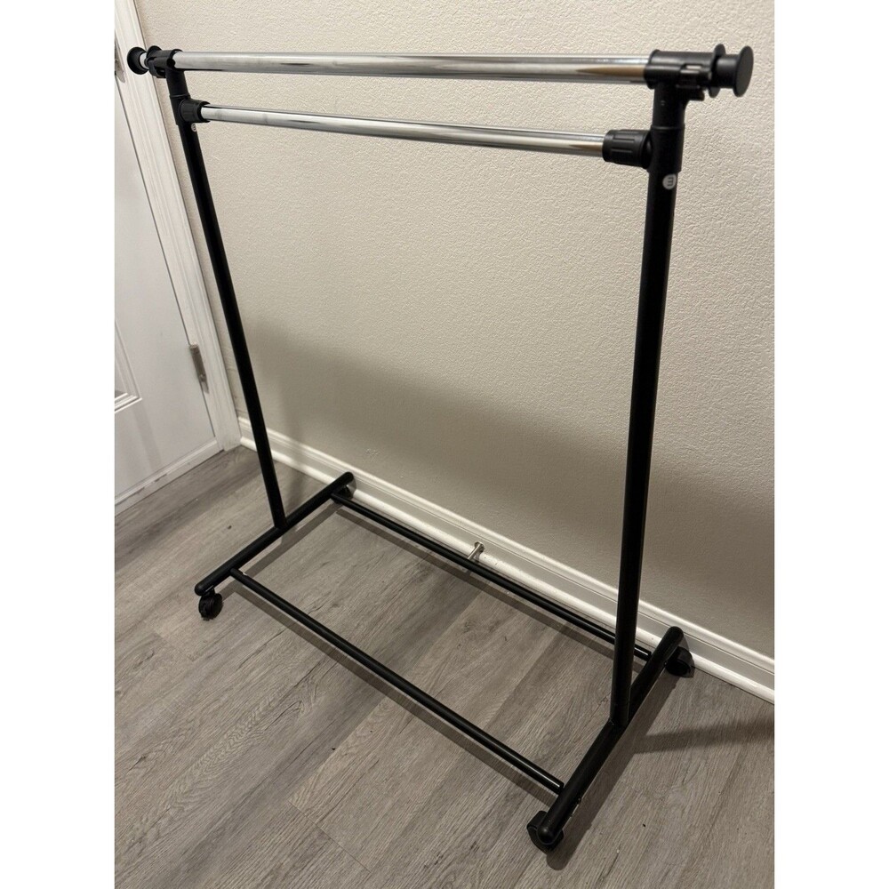 Adjustable Double Rod Garment Rack - Brightroom™ - Picture 3 of 10